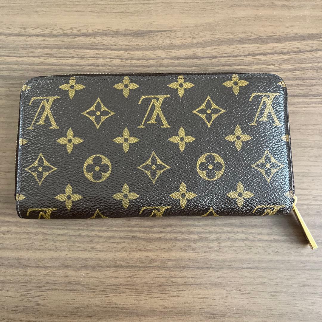 【美品】ルイヴィトン モノグラム ジッピーウォレット 長財布