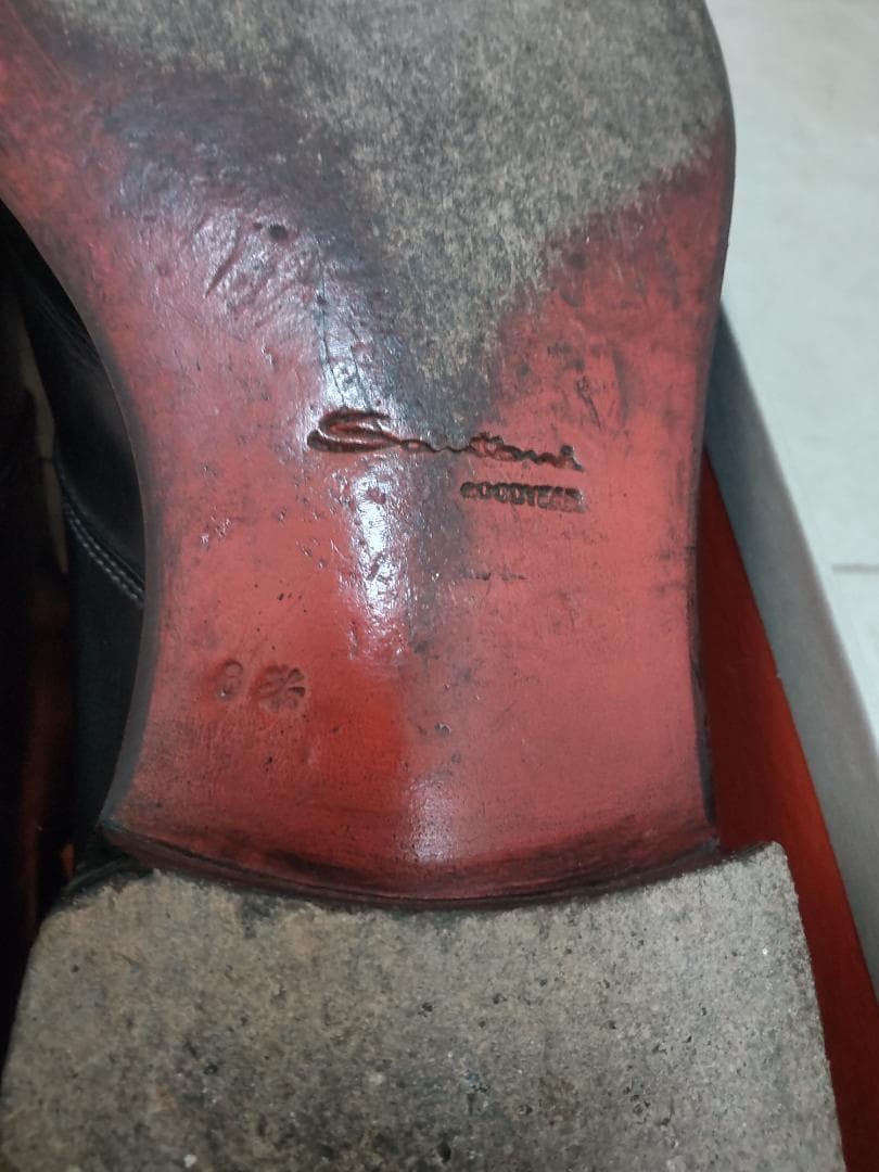 Santoni サントーニ 　プレーントゥ　ダークネイビー　60　65