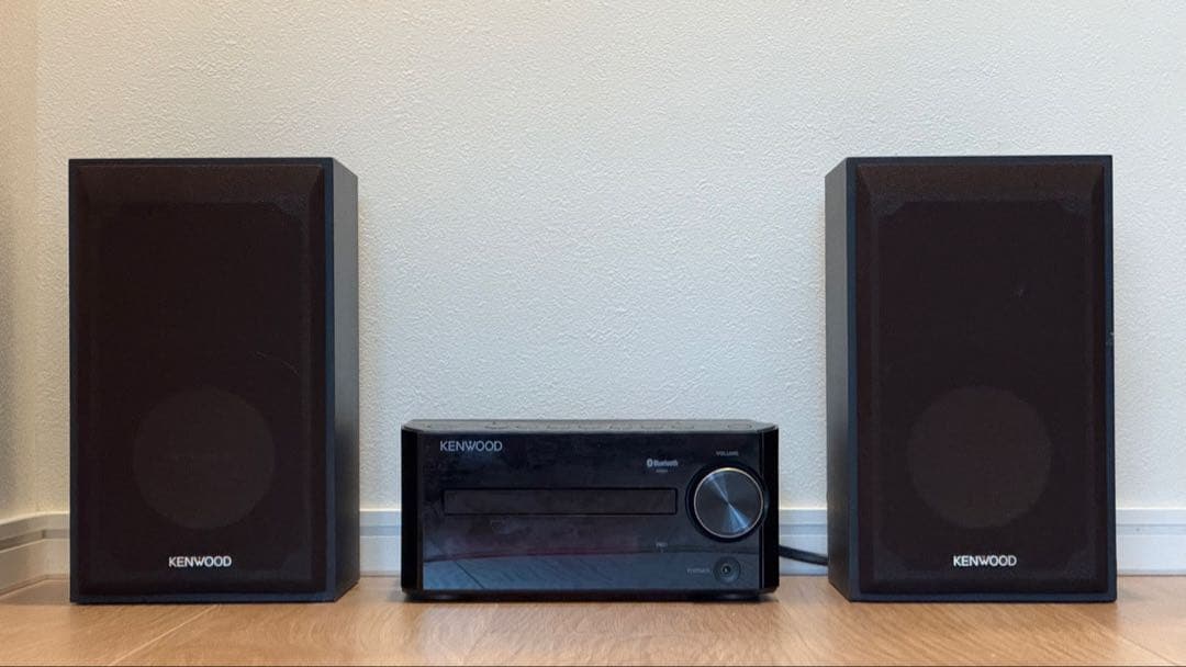 【KENWOOD】ケンウッド K-531 ブラックコンポ