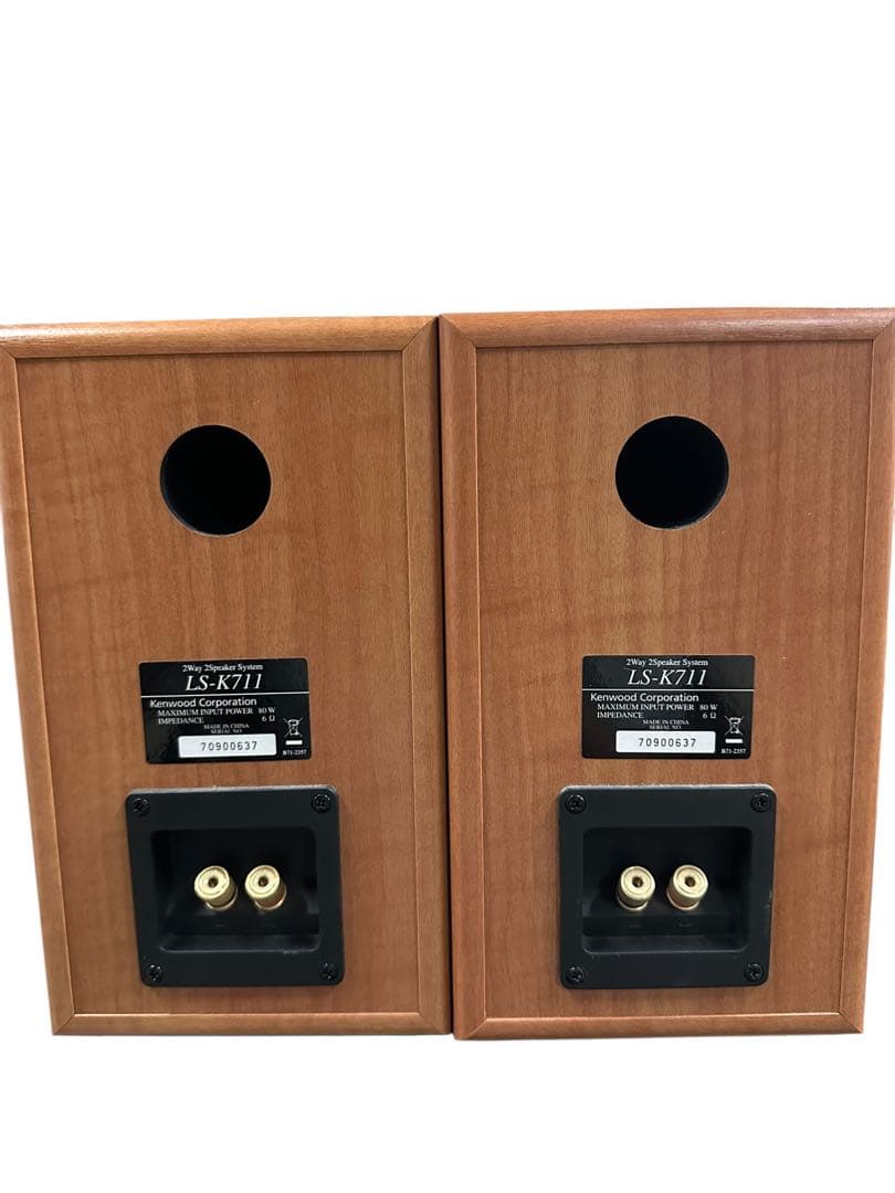 【動作確認済】KENWOOD コンポR-K711 スピーカーLS-K711