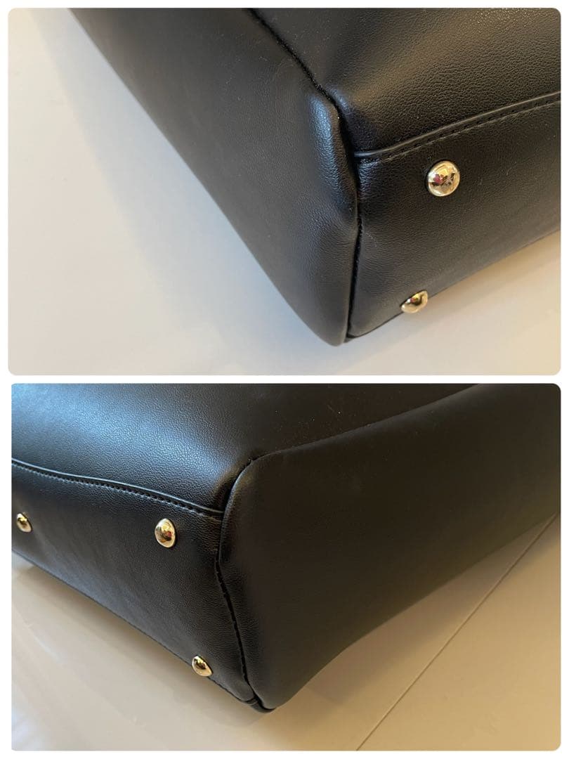 マリークワント フラップサイドデイジー トートバッグ 自立