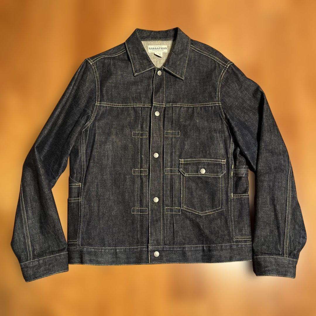 ササフラス　デニムジャケットL