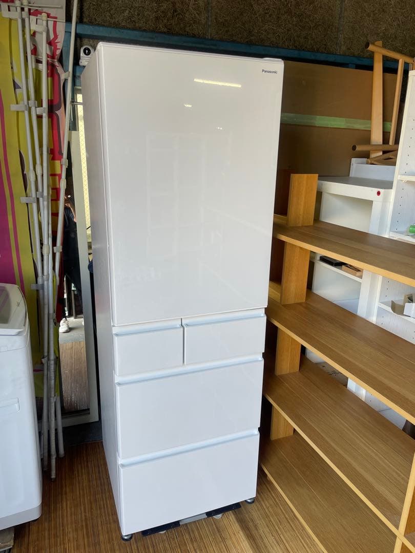 パナソニック NR-E41EX1-C 406L 2024年製 ノンフロン冷蔵庫