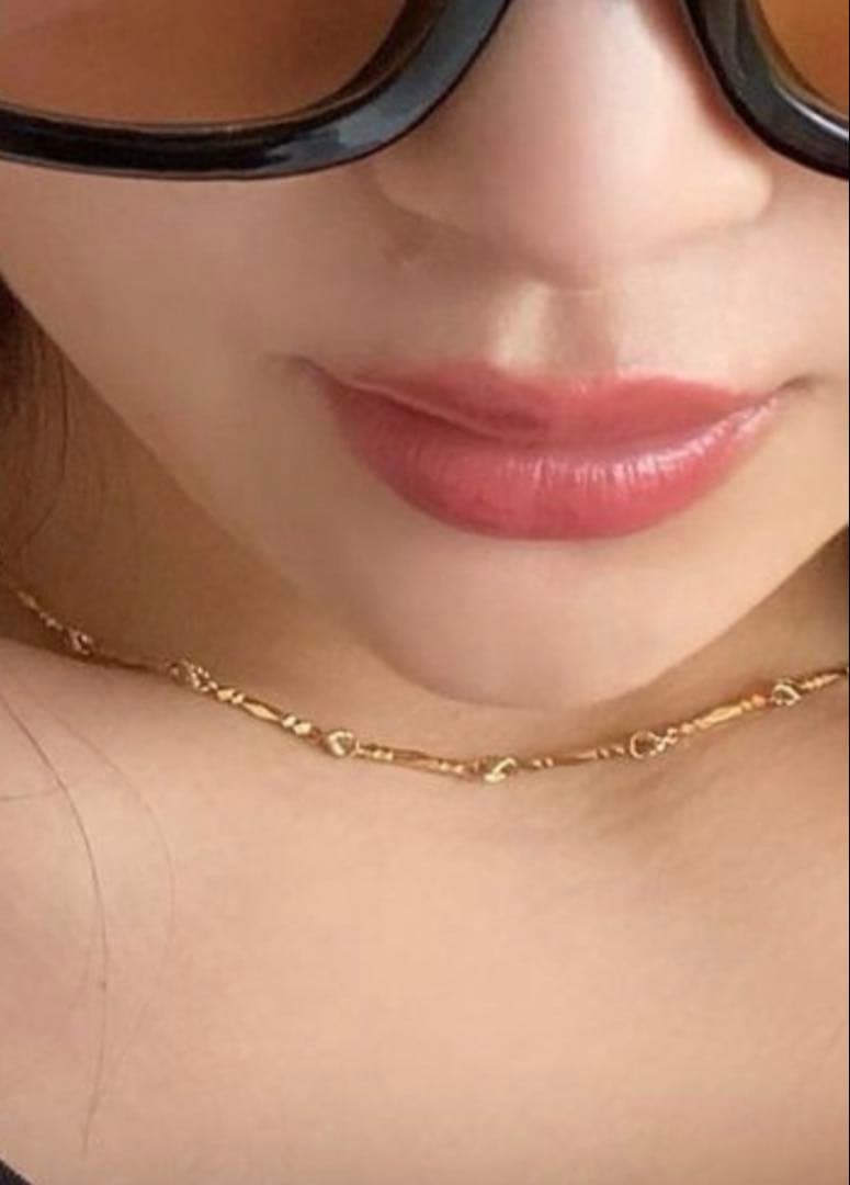 【K18 造幣局刻印あり】美品 キリコ 切子 ゴールド ネックレス 約5.2g