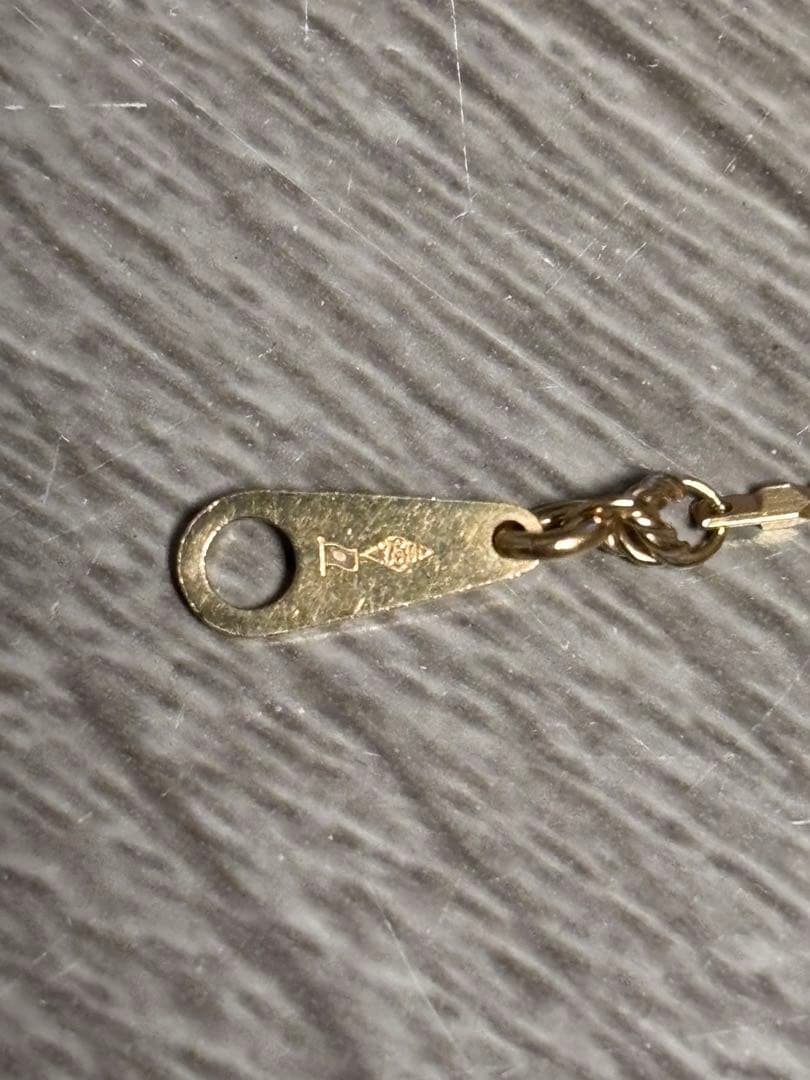 【K18 造幣局刻印あり】美品 キリコ 切子 ゴールド ネックレス 約5.2g