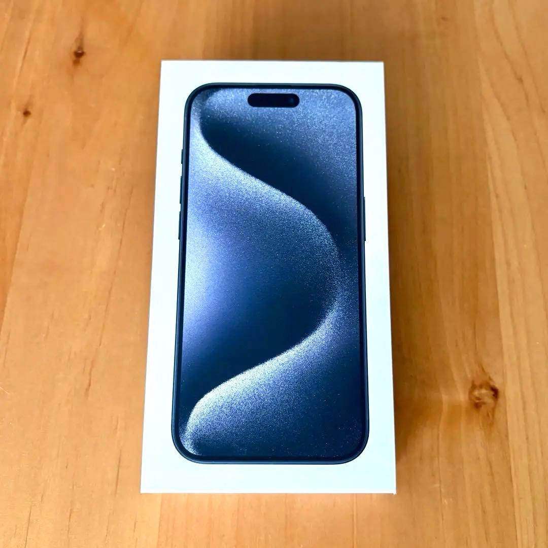 iPhone 15Pro ブルーチタニウム 128GB 中古