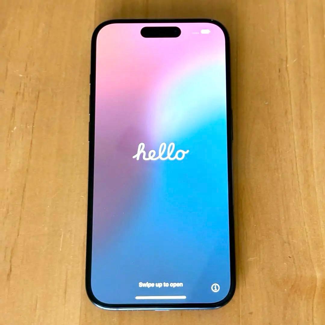 iPhone 15Pro ブルーチタニウム 128GB 中古