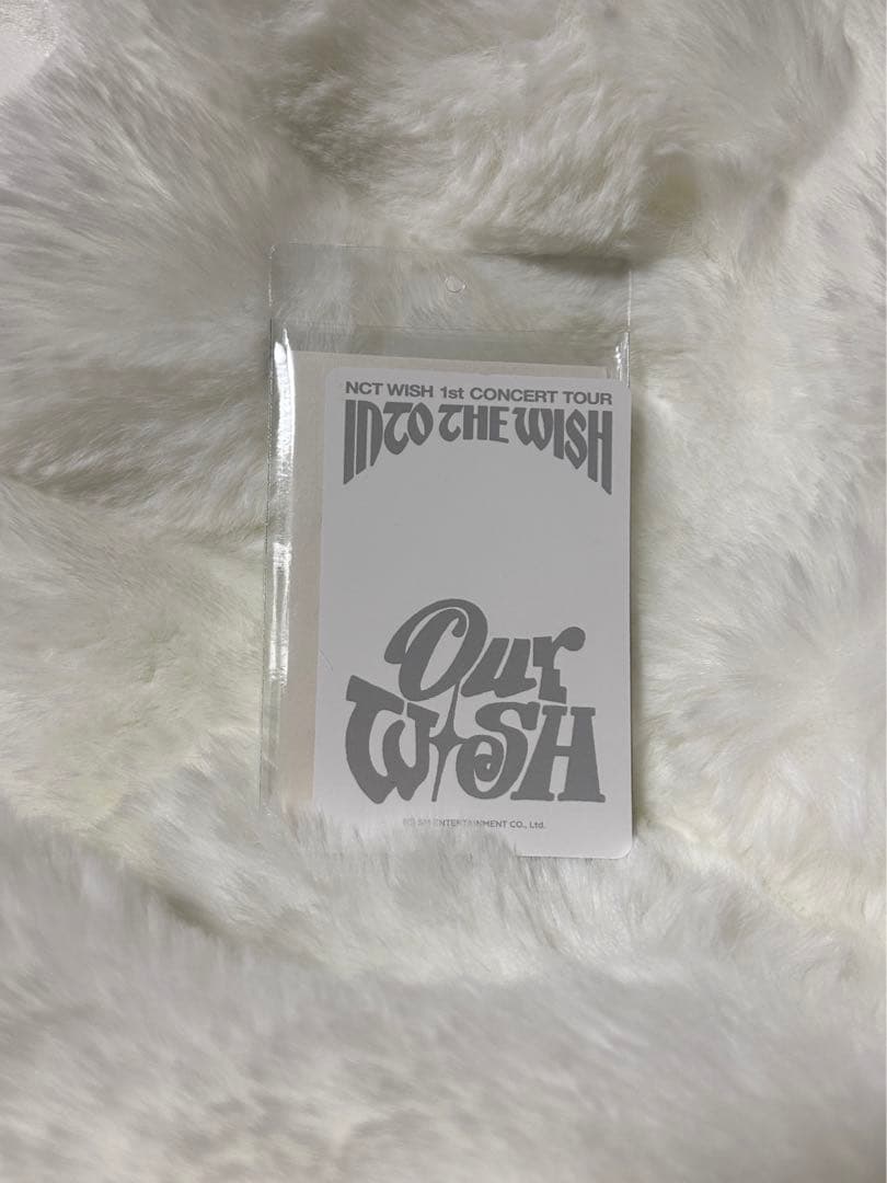 NCTWISH ソウルコン　ニットジップアップフーディー トレカ　サクヤ