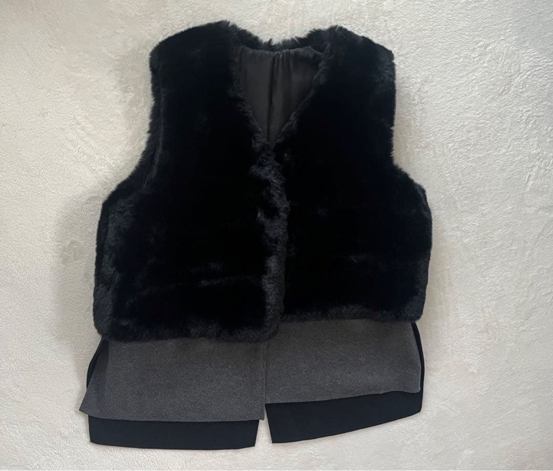 SCOT CLUB resil ドッキングショートファーベスト　ヤマダヤ