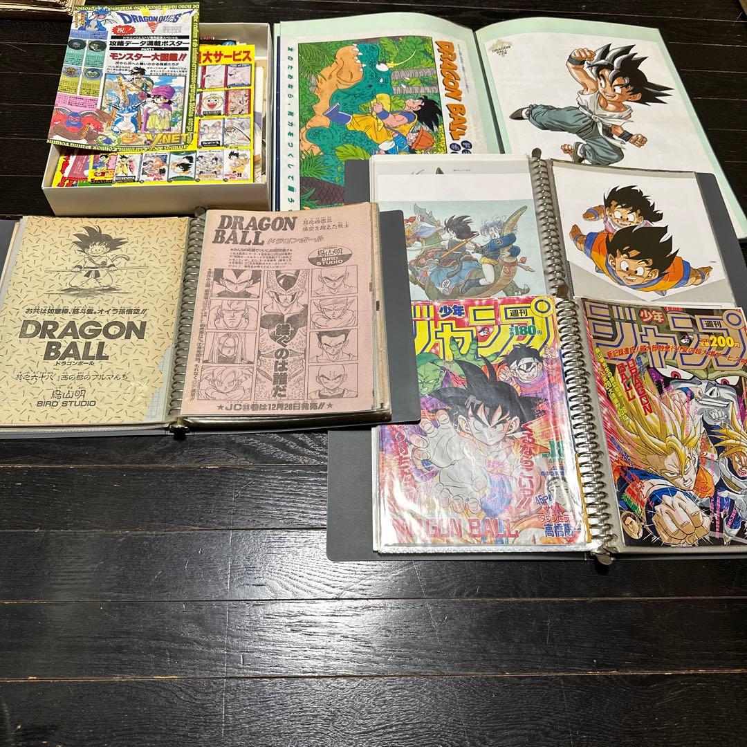 最終値下げ　ドラゴンボール&鳥山明先生作品　切り抜き　まとめ　当時品　ポスター