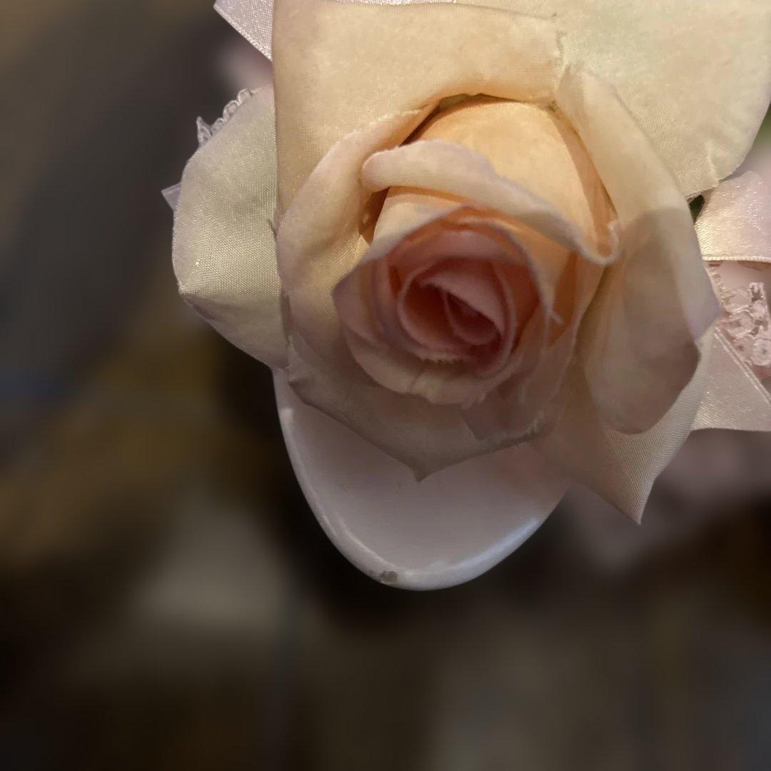 ジーザスディアマンテ 薔薇ミュール ピンク　レア　24-24.5