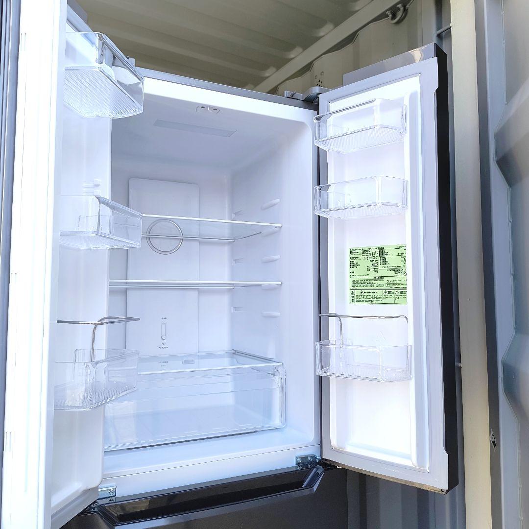 運搬取付無料！ブラック・2段冷凍室・大凍量！ IRIS冷蔵庫！完動品・超美品！