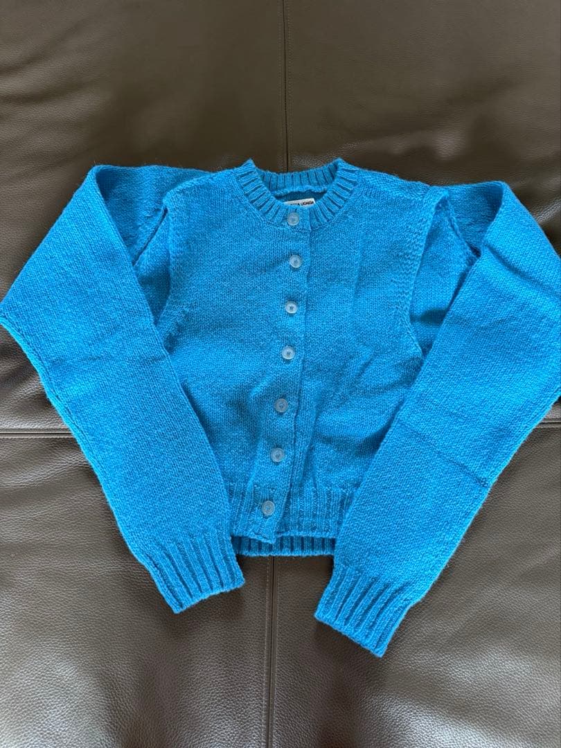 FUMIKA UCHIDA シェットランドセパレートスリーブカーディガン