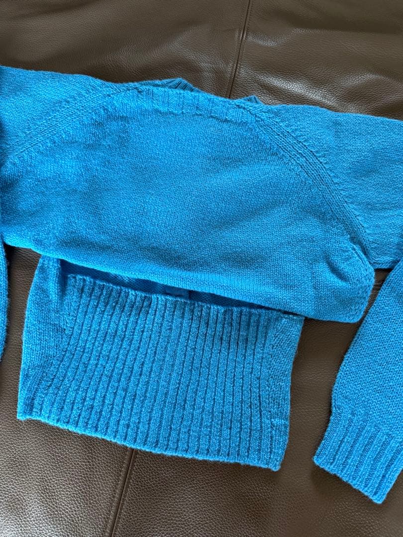 FUMIKA UCHIDA シェットランドセパレートスリーブカーディガン