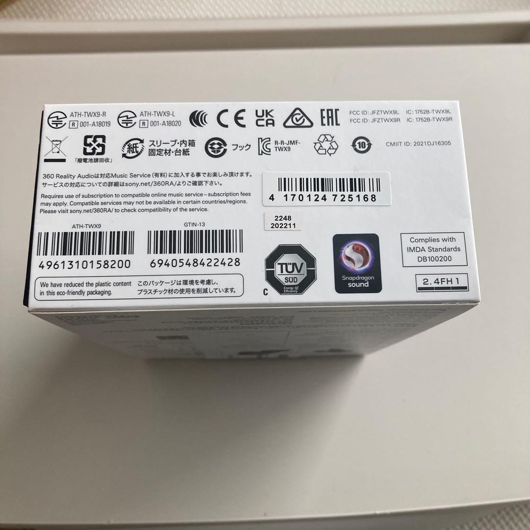 audio-technica ATH-TWX9 ワイヤレスヘッドフォン