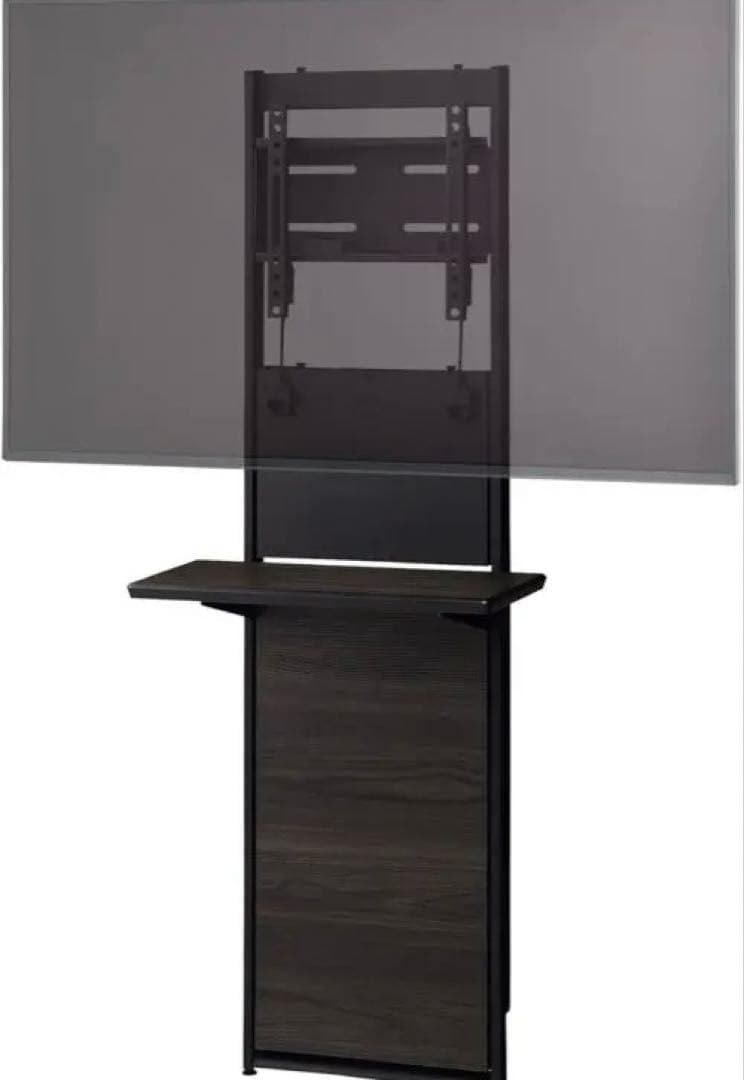 ハヤミ工産 テレビ壁掛金具 43V型までブラック EW-72B