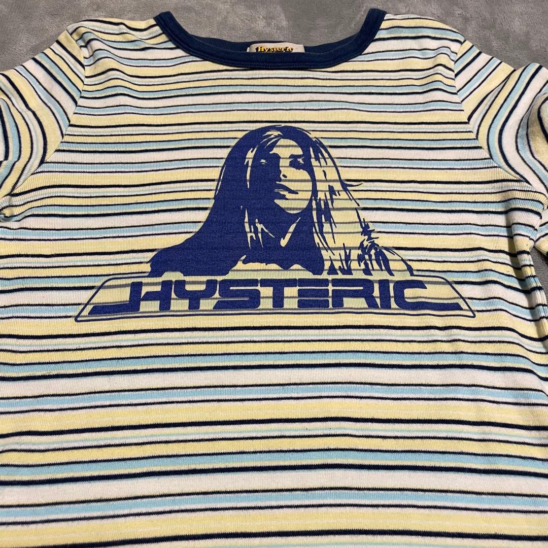 Hysteric Glamour ヒスガール マルチストライプ ロンT Y2K