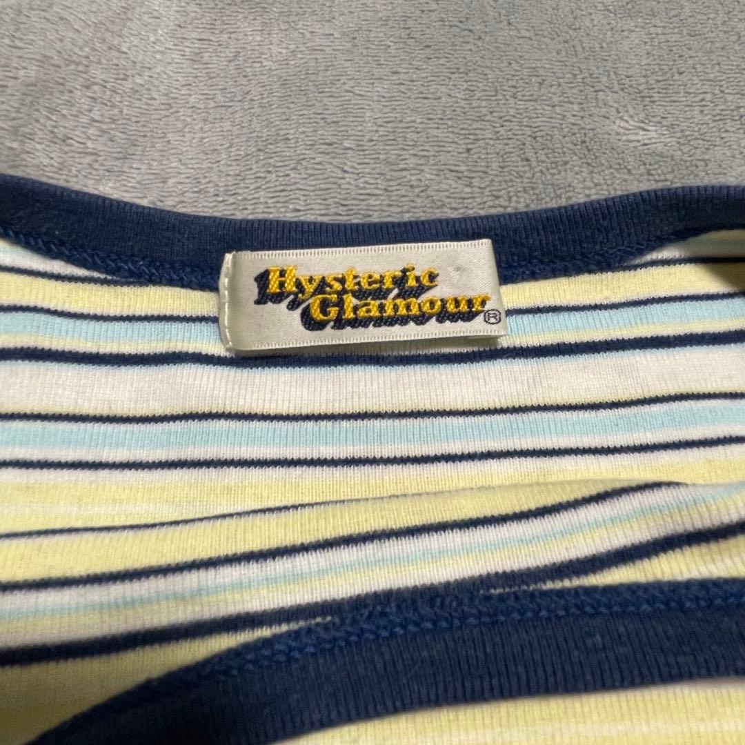 Hysteric Glamour ヒスガール マルチストライプ ロンT Y2K