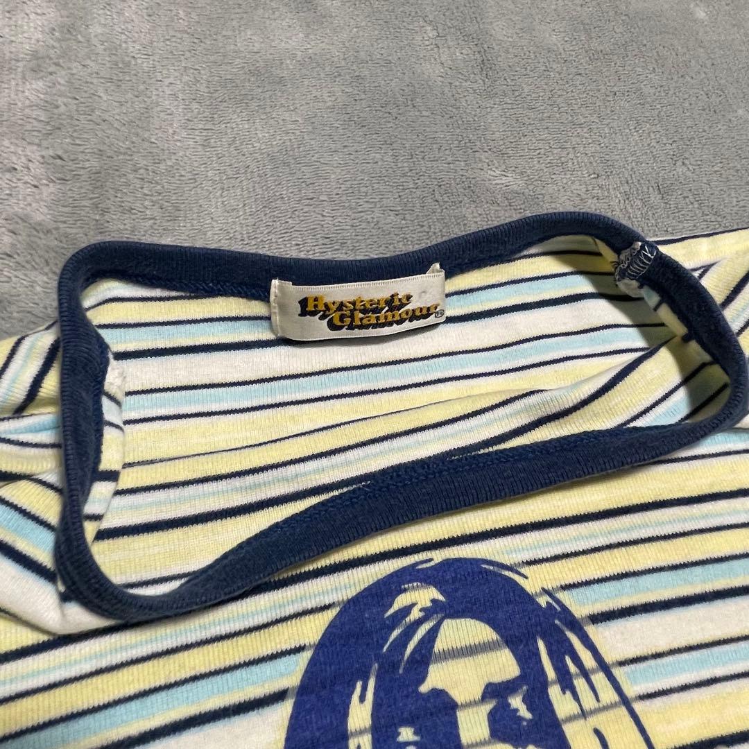Hysteric Glamour ヒスガール マルチストライプ ロンT Y2K