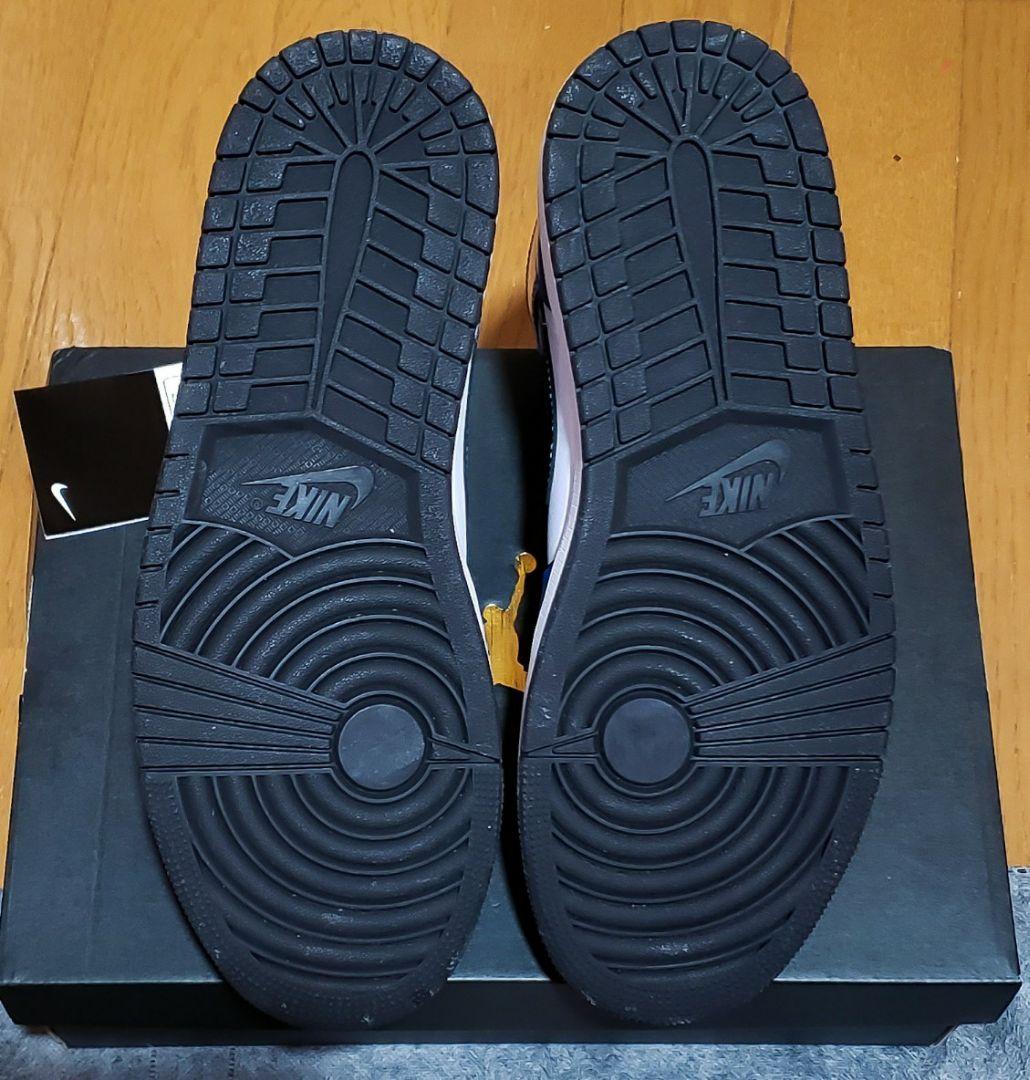 【新品・未使用 27cm】NIKE エアジョーダン1 ミッドSE シグナルブルー