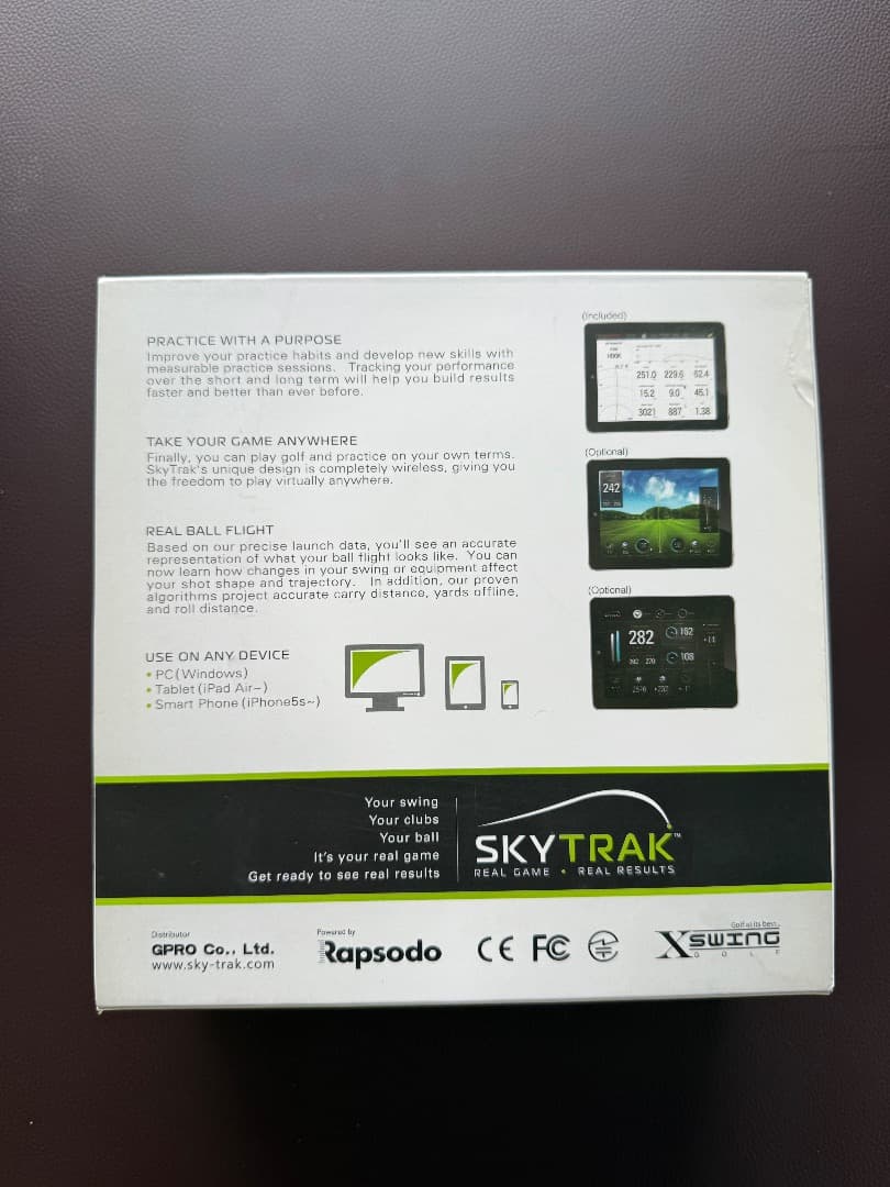 スカイトラック SKYTRACK ゴルフ 弾道測定器