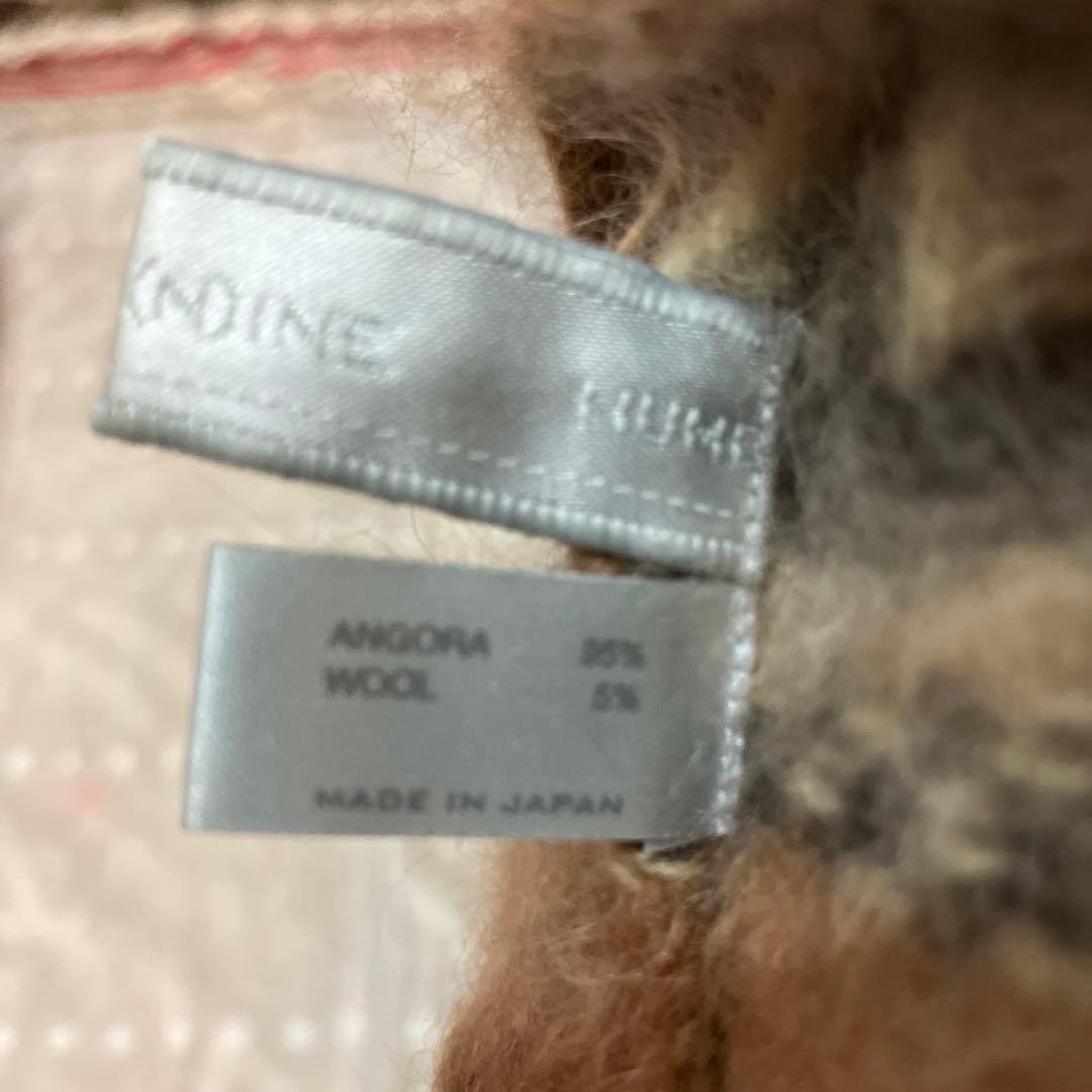 【希少】ナンバーナイン　ジョージ期アンゴラ帽子　02AW Number Nine