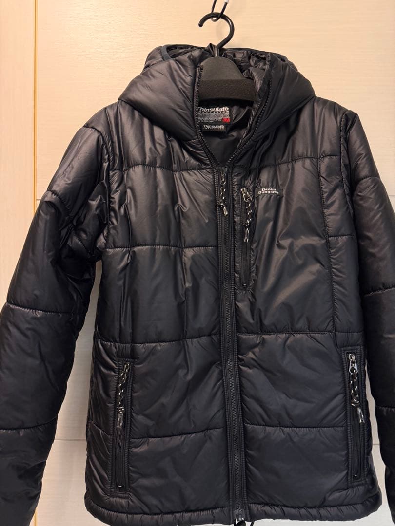 超美品DENIM DUNGAREE ダウンジャケット　デニム&ダンガリー 150
