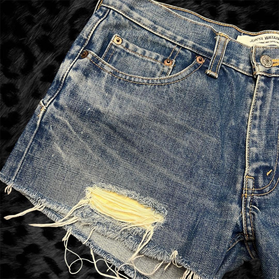 希少⭐︎ JUNYA WATANABE コムデギャルソン　デニムショートパンツ
