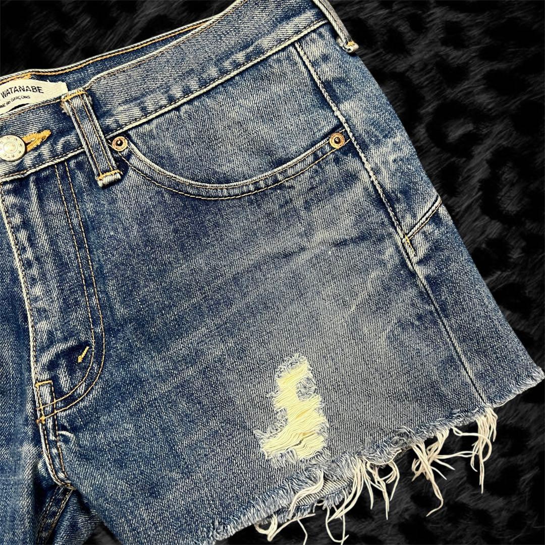 希少⭐︎ JUNYA WATANABE コムデギャルソン　デニムショートパンツ