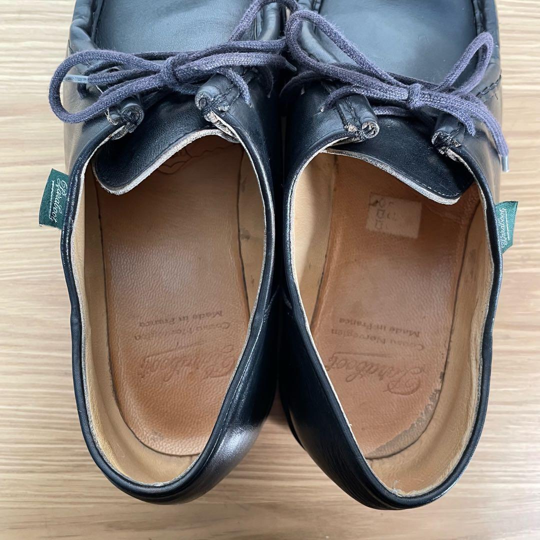 パラブーツ　ミカエル　ドレスシューズ　革靴　レザー　ブラック　41