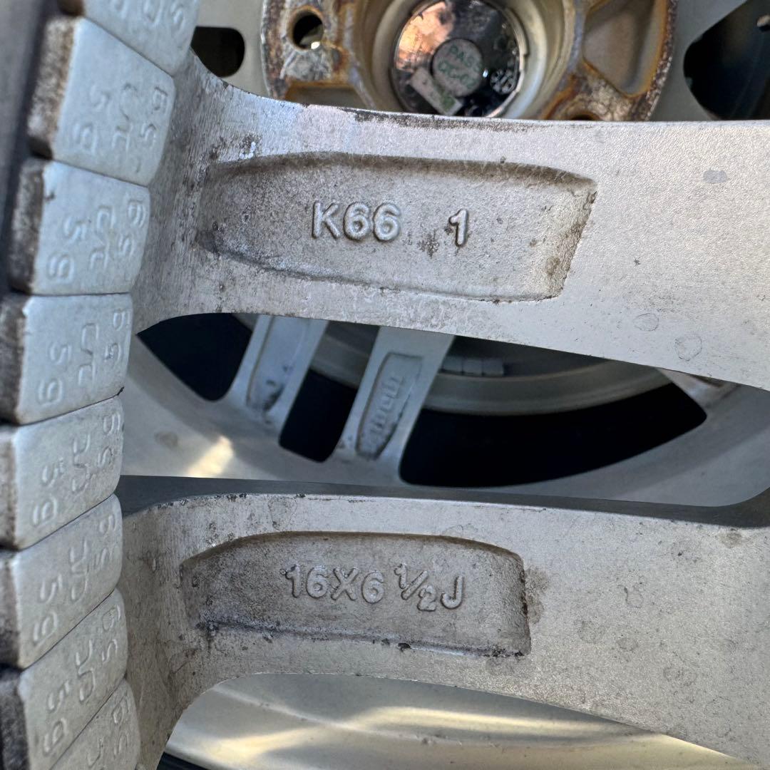 ブリヂストン ブリザック スタッドレスタイヤ・ホイール 4本 215/65R16