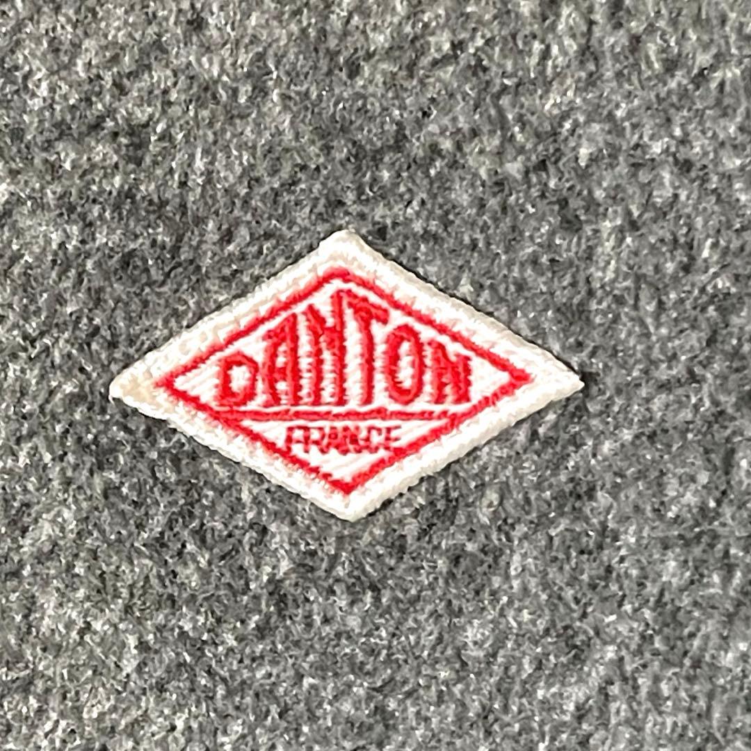 美品　DANTON ポーラテックフリース ベスト ダントン　Lサイズ　グレー