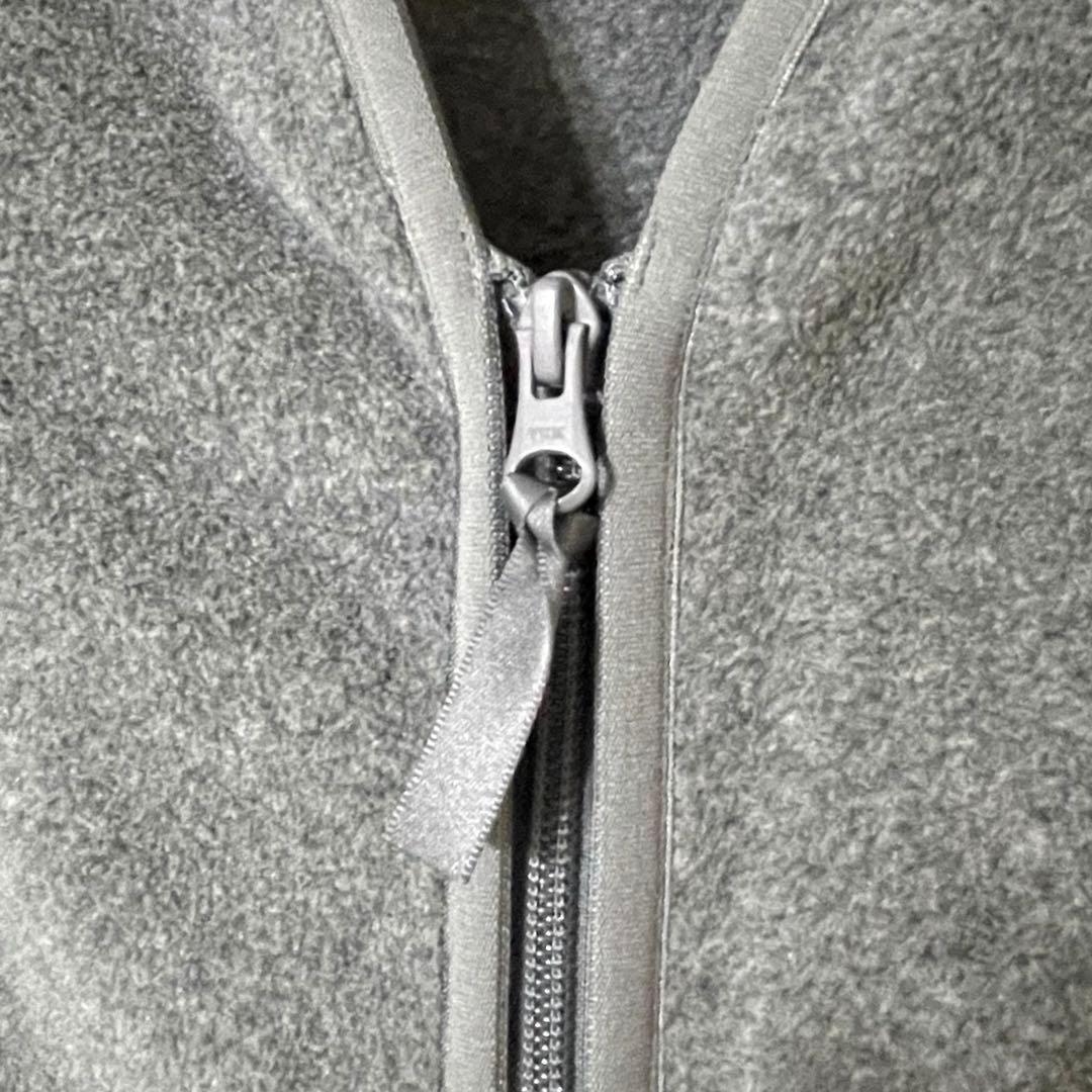 美品　DANTON ポーラテックフリース ベスト ダントン　Lサイズ　グレー