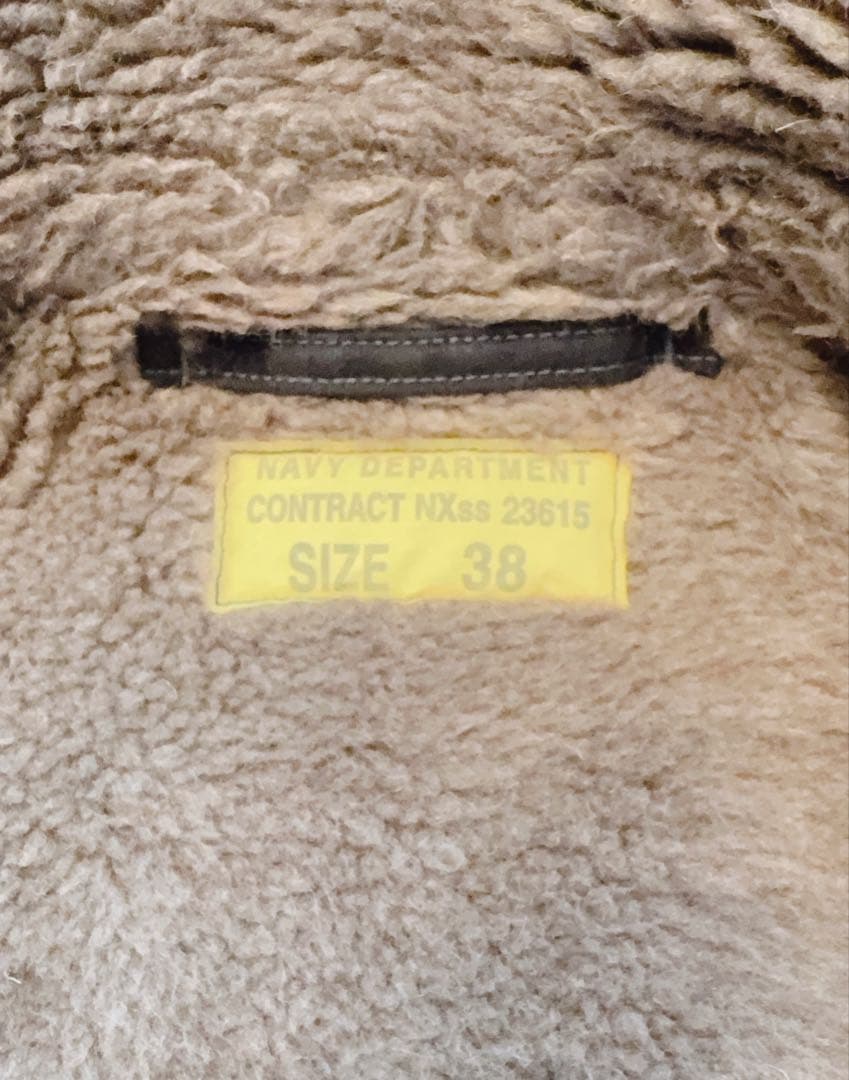 バズリクソンズ N1デッキジャケット USN 38