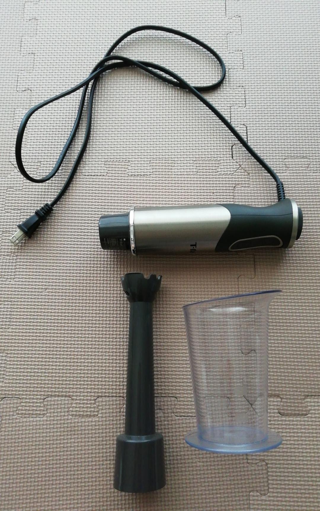 【一部新品未使用】T-fal　ハンドブレンダーベビーマルチ HB65H8JP