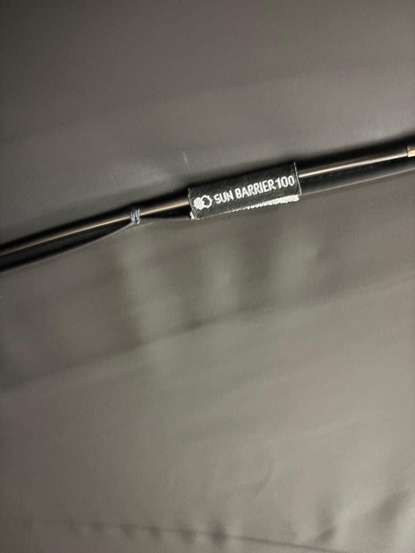 SUN BARRIER 100 長傘 Mサイズ フリル　サンバリア