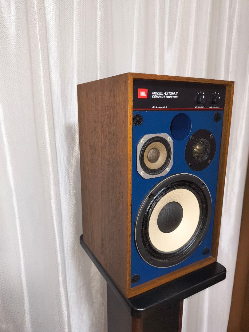 【完動品】JBL 4312M II 3wayスピーカー＆スタンド＆ケーブルセット