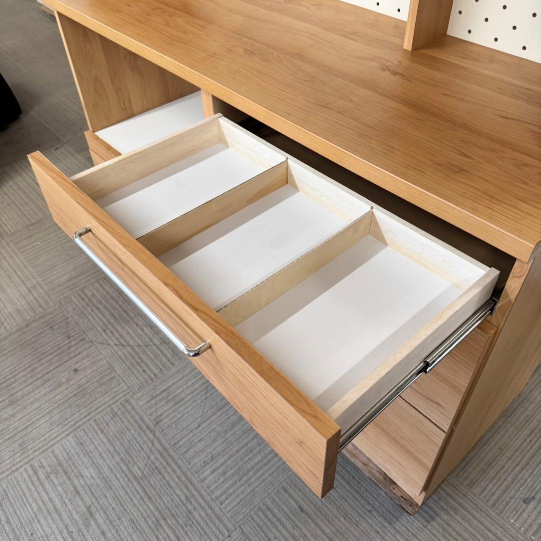 【超美品‼️】定価十数万♪ 東馬 140cm幅キッチンボード 食器棚 収納家具