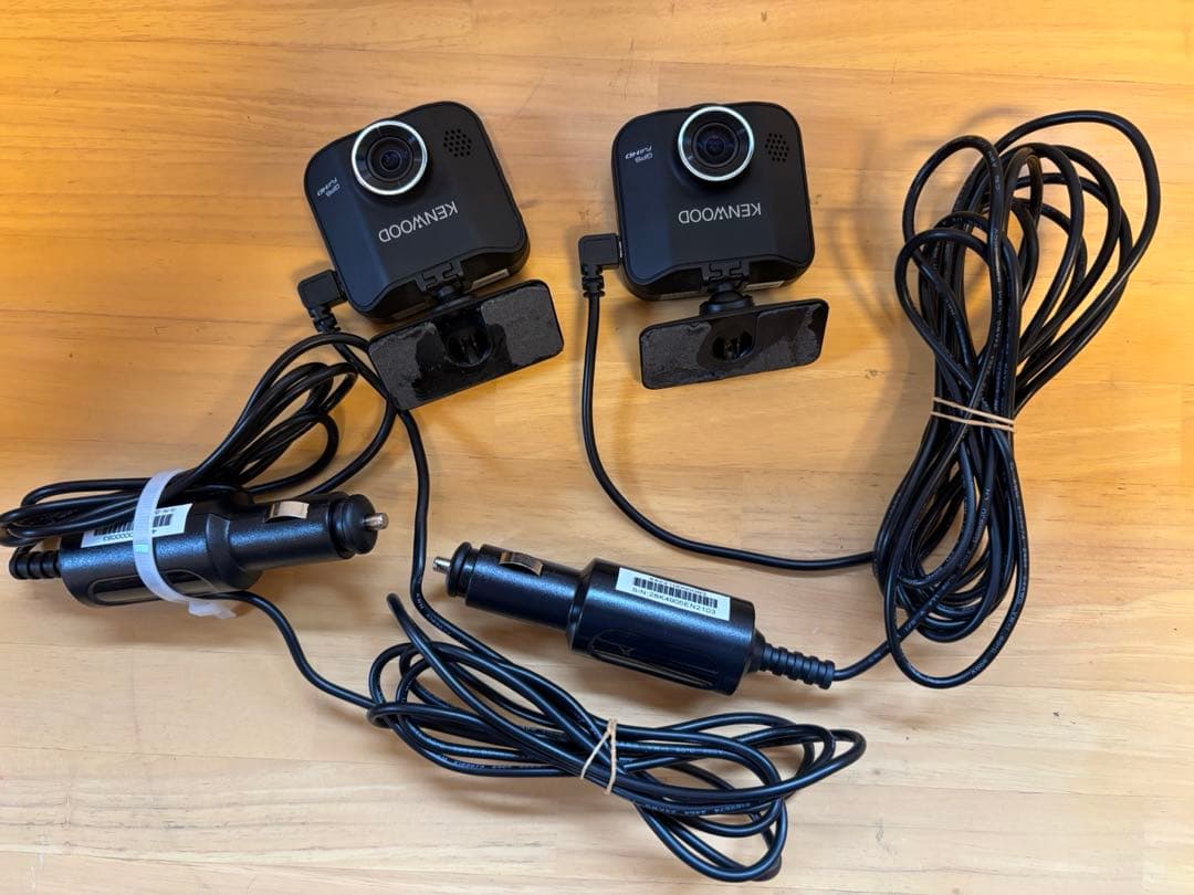 KENWOOD DRV-350 ドライブレコーダー 2台セット