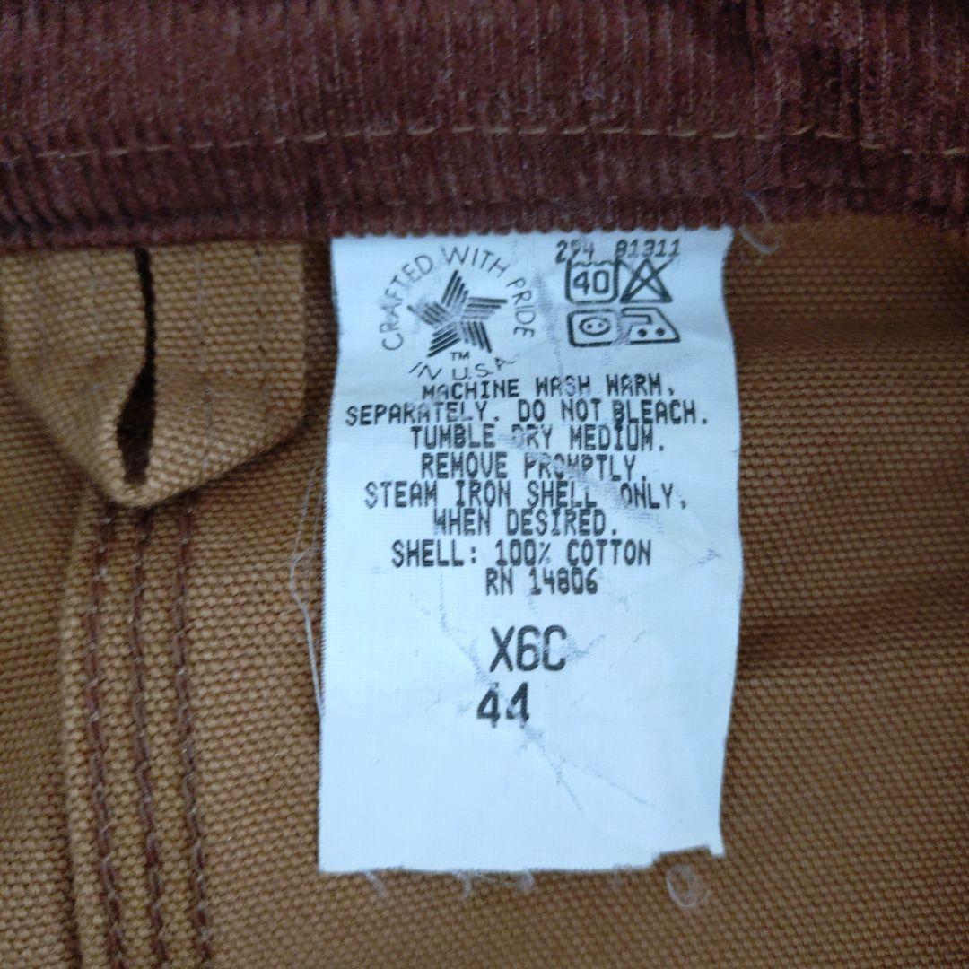 最終値下げ100周年裏地無しカーハート　Carhartt カバーオール