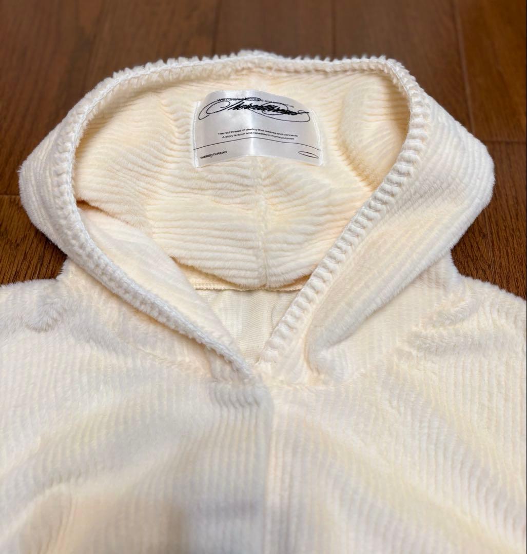 ジャケット・アウター S mid-sleeve hoodie cropped