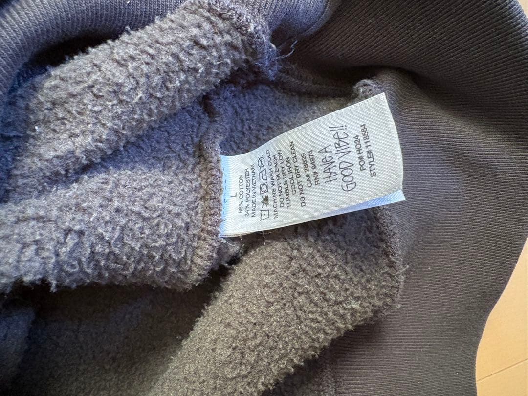 STUSSY INT. ラグランスリーブ スウェット L