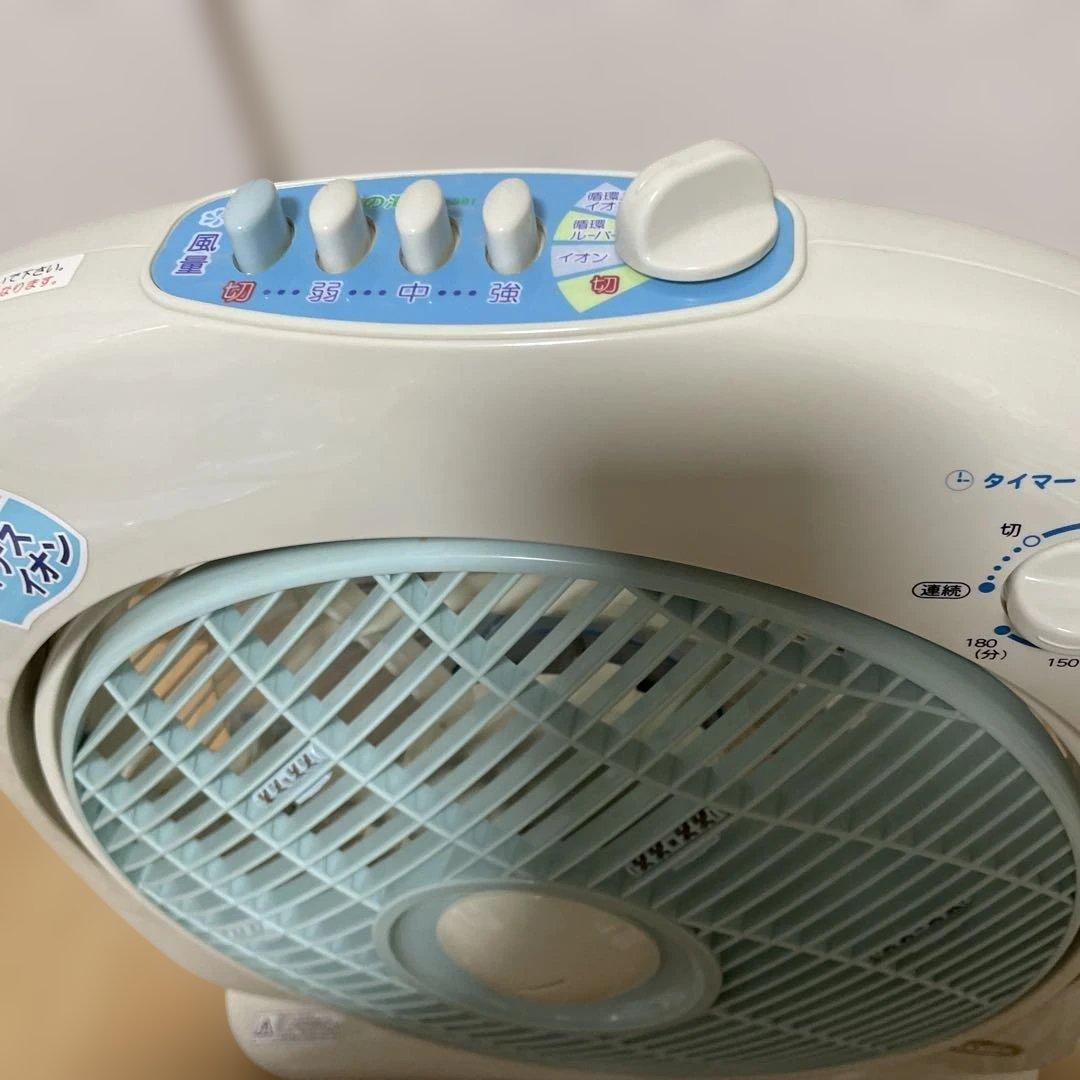 新林の滝 マイナスイオン発生 扇風機 NW-38T タイマー付き