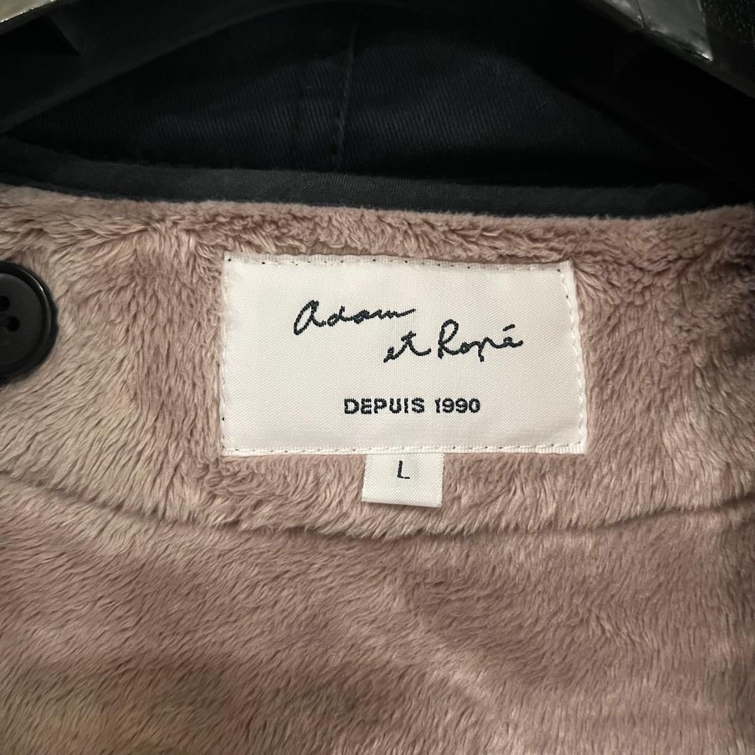 美品　ADAM ET ROPE’ モッズコート　ネイビー