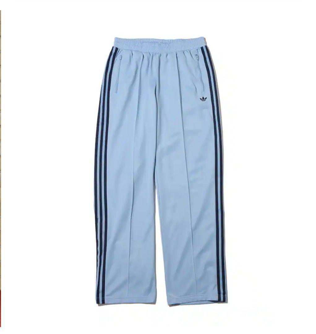 adidas ベッケンバウアー ジャージ トラックパンツ ブルー 新品 M 青