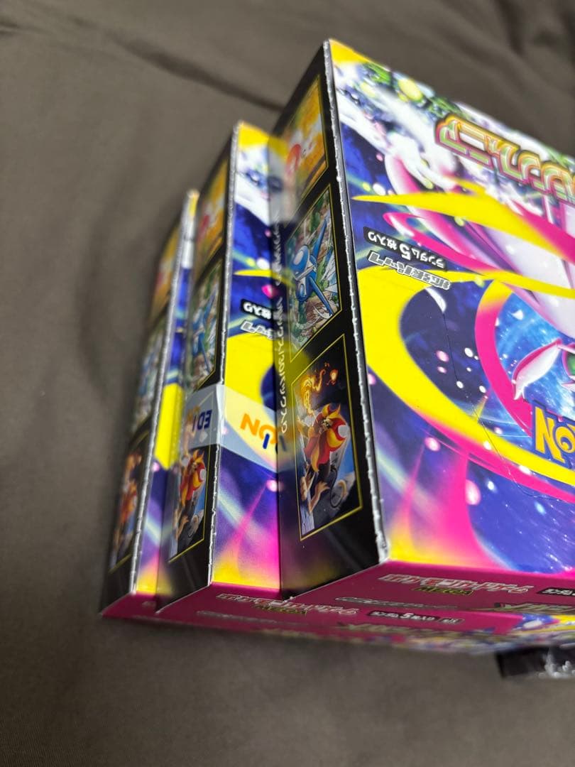 メガドリームex 3Box メガシンフォニア 3Box ポケモンカード　合計6箱