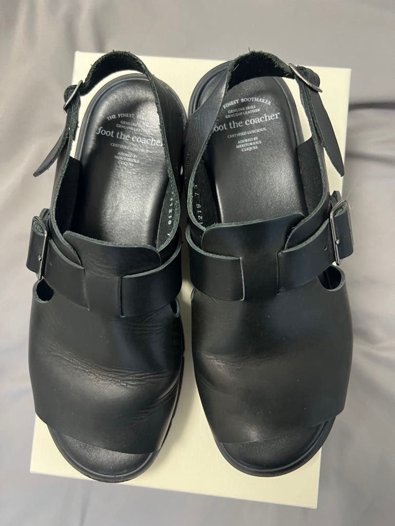 【美品】foot the coacher /open toe sandals