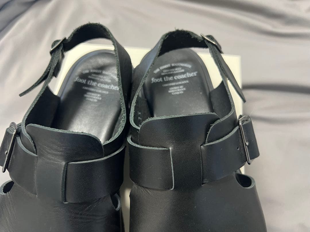 【美品】foot the coacher /open toe sandals