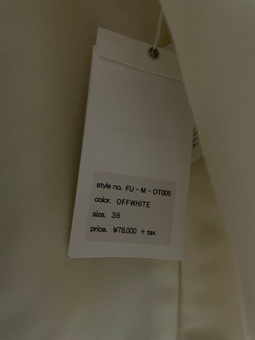 【専用】FUMIKA UCHID フミカウチダ ヴィクトリアンスリーブジャケット