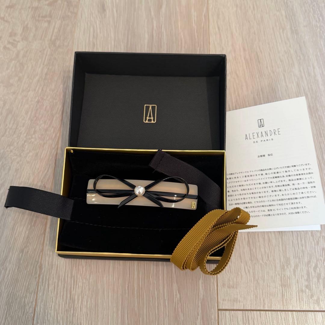 ALEXANDRE DE PARIS リボンヘアアクセサリー